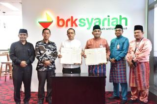 BRK Syariah Lakukan MoU dengan UIN Suska Riau